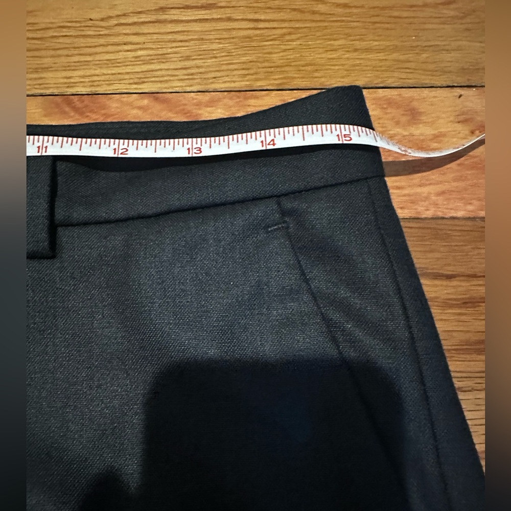 NWT Zara Man Comfort Slim Fit Dark Gray Dress Pants Trousers Slacks US Size 30 - Picture 7 of 9